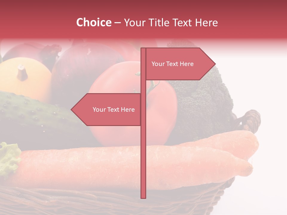 Cucumber Fruit Pumpkin PowerPoint Template