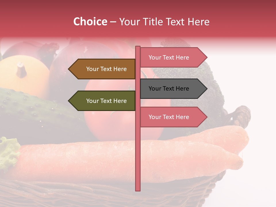 Cucumber Fruit Pumpkin PowerPoint Template