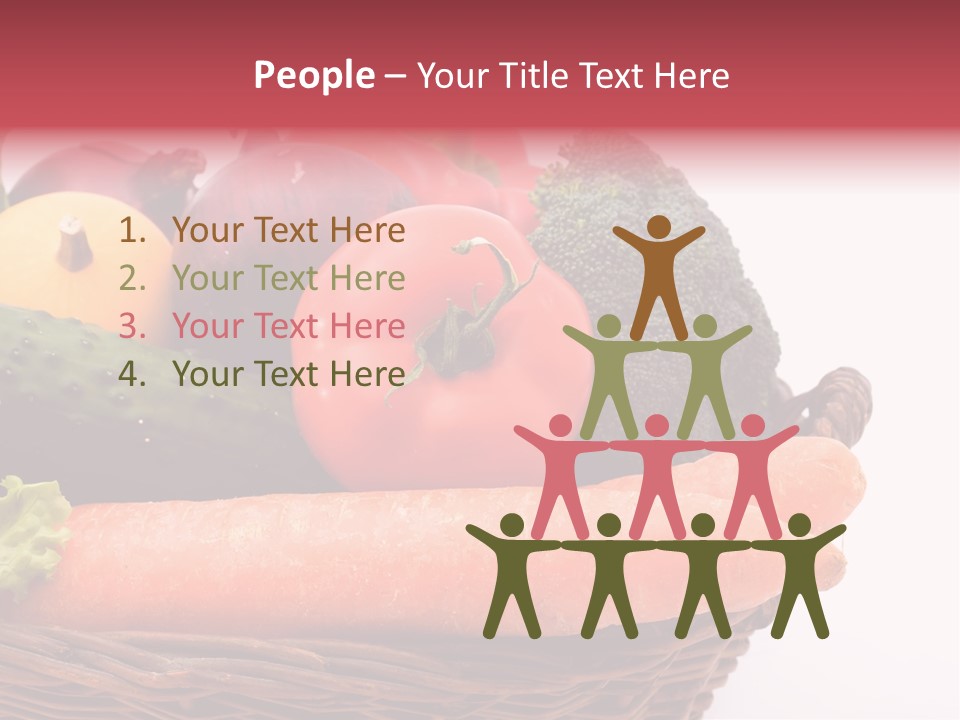 Cucumber Fruit Pumpkin PowerPoint Template