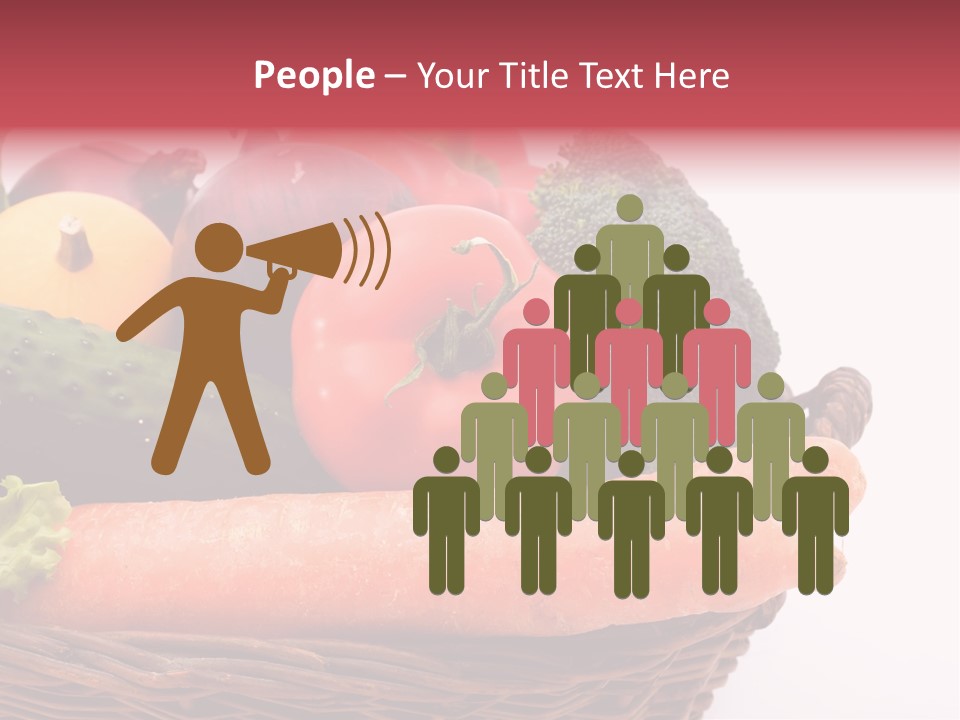 Cucumber Fruit Pumpkin PowerPoint Template