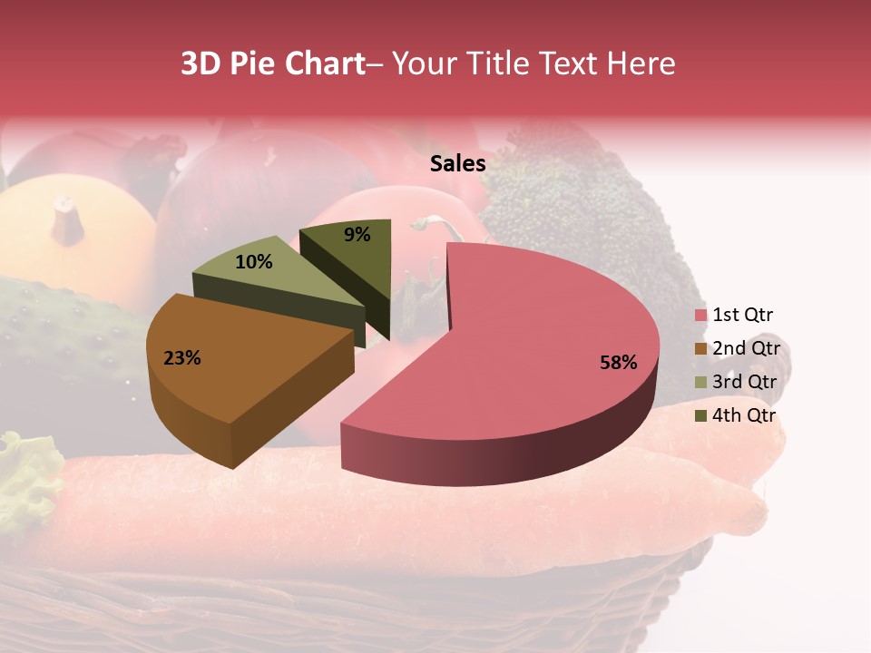 Cucumber Fruit Pumpkin PowerPoint Template