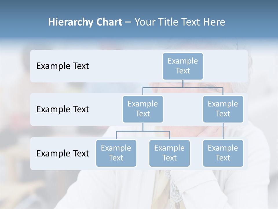Copyspace Portrait Elder PowerPoint Template