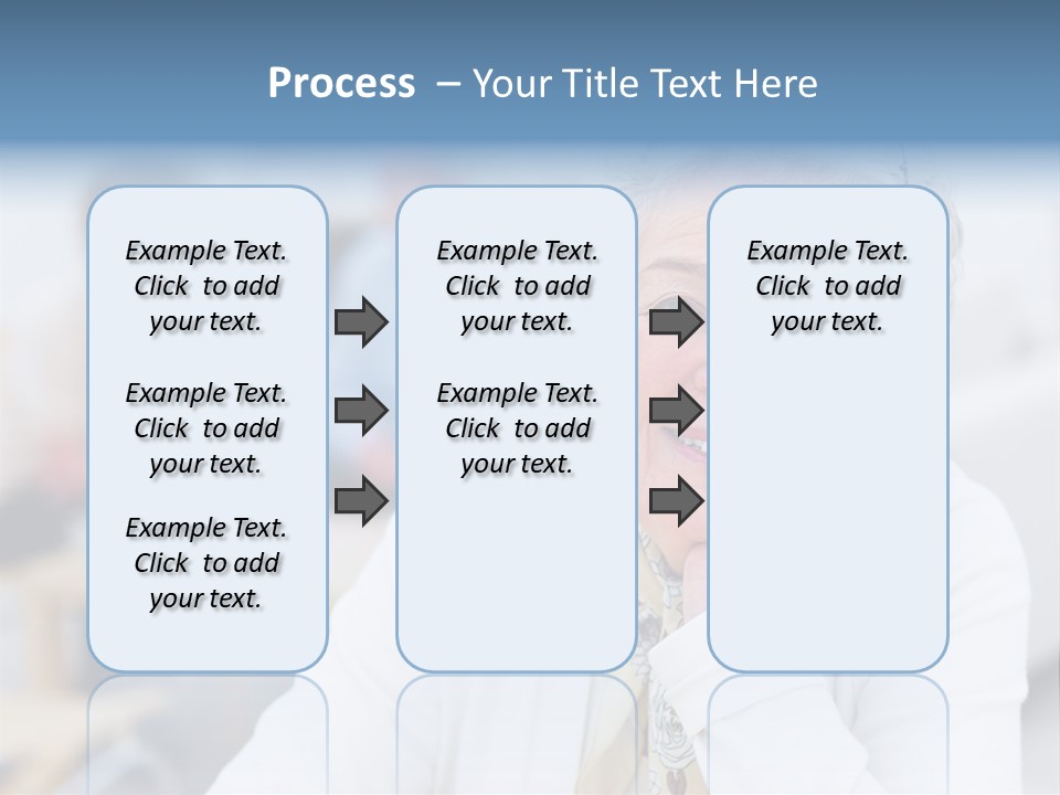 Copyspace Portrait Elder PowerPoint Template