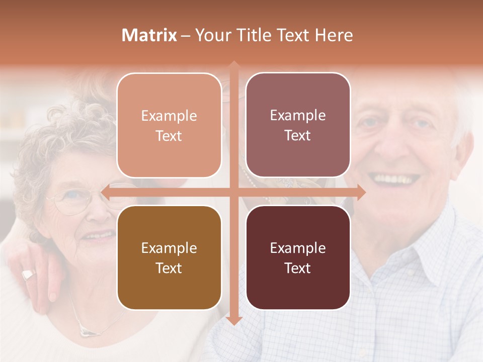 Audio Caucasian Headphone PowerPoint Template