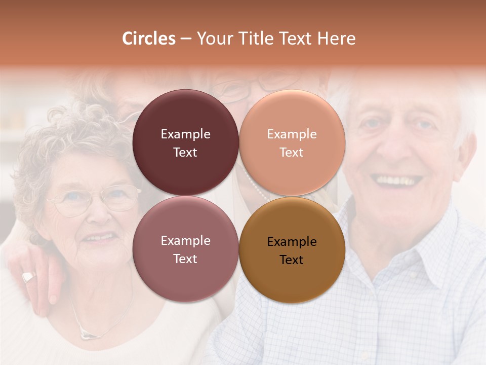 Audio Caucasian Headphone PowerPoint Template