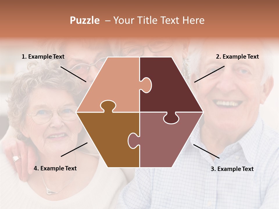 Audio Caucasian Headphone PowerPoint Template