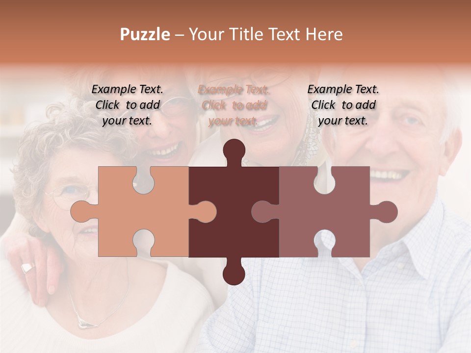 Audio Caucasian Headphone PowerPoint Template