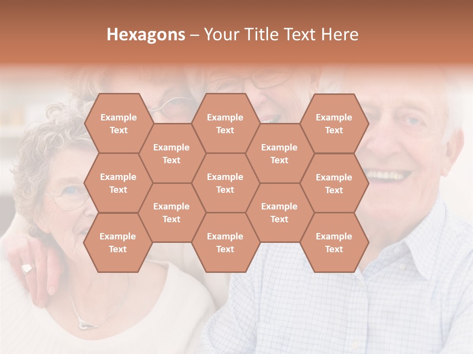 Audio Caucasian Headphone PowerPoint Template