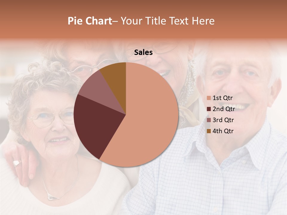 Audio Caucasian Headphone PowerPoint Template