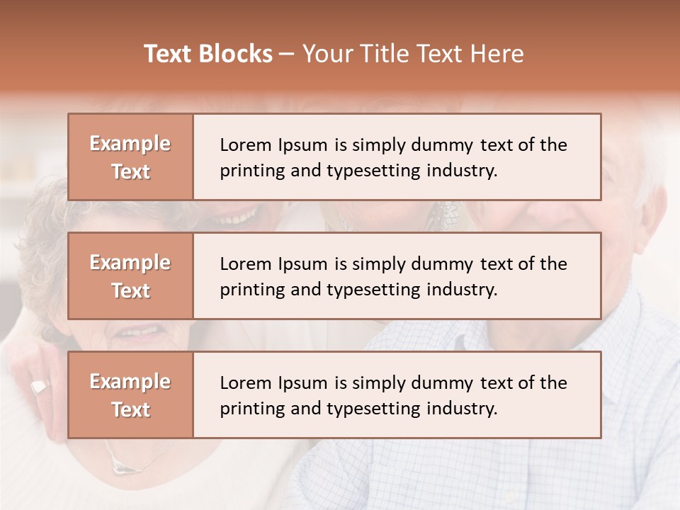 Audio Caucasian Headphone PowerPoint Template