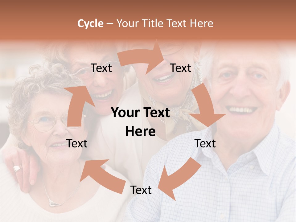 Audio Caucasian Headphone PowerPoint Template