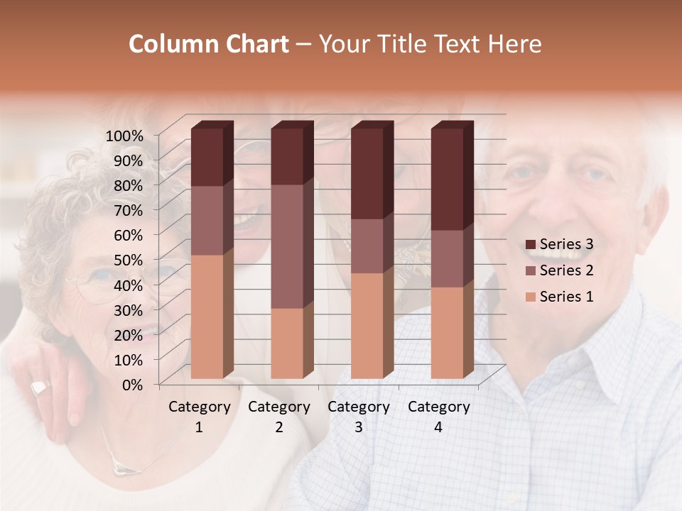 Audio Caucasian Headphone PowerPoint Template