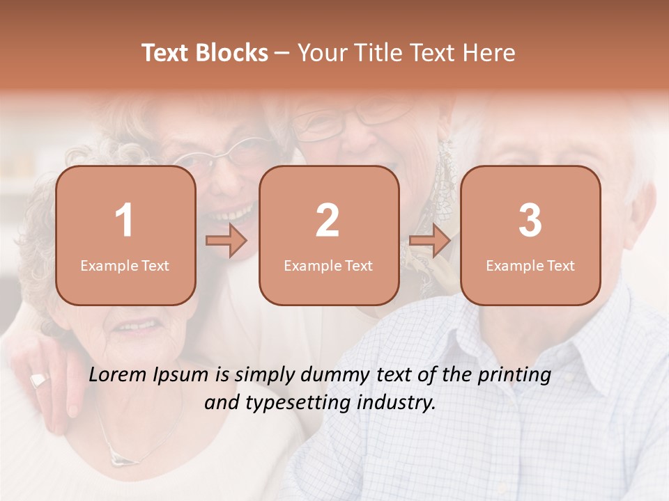 Audio Caucasian Headphone PowerPoint Template