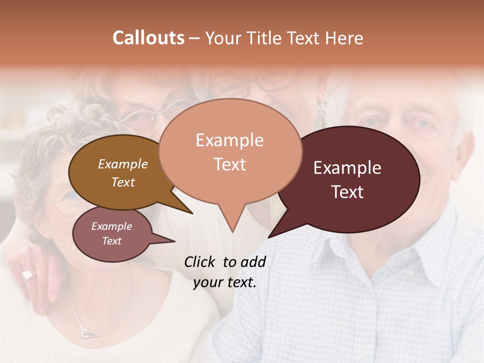 Audio Caucasian Headphone PowerPoint Template