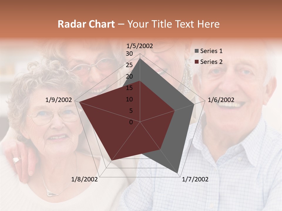 Audio Caucasian Headphone PowerPoint Template