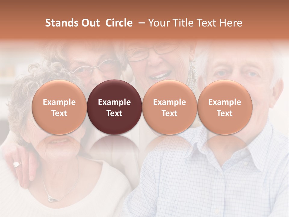 Audio Caucasian Headphone PowerPoint Template