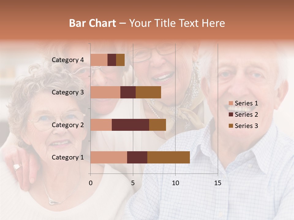 Audio Caucasian Headphone PowerPoint Template