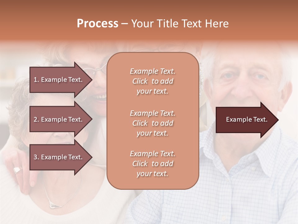 Audio Caucasian Headphone PowerPoint Template