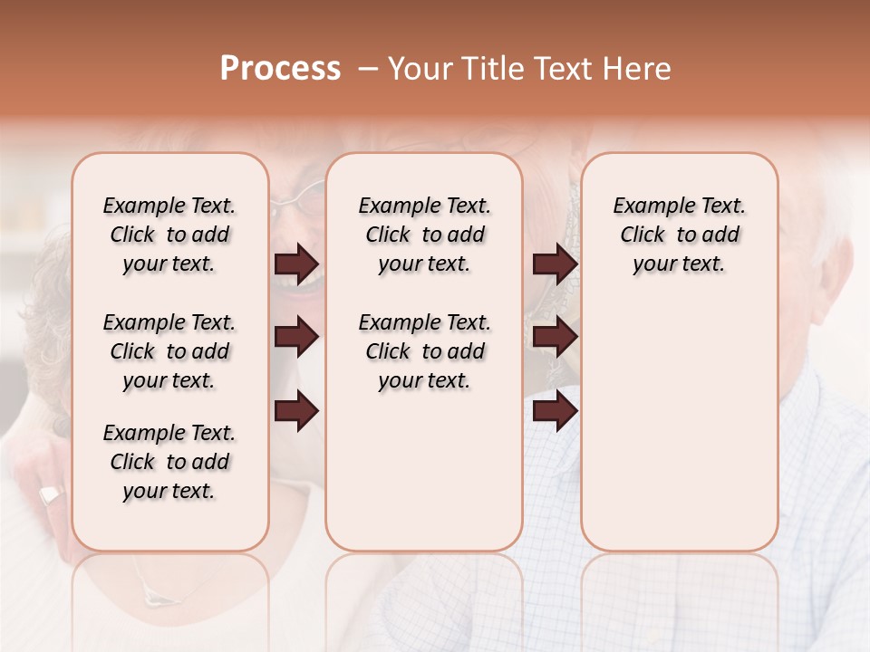 Audio Caucasian Headphone PowerPoint Template