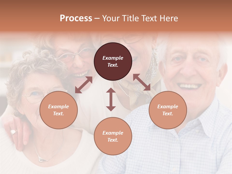 Audio Caucasian Headphone PowerPoint Template