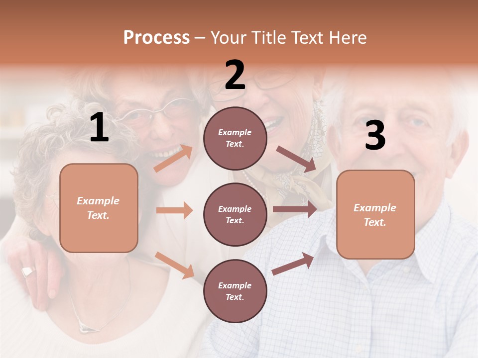 Audio Caucasian Headphone PowerPoint Template