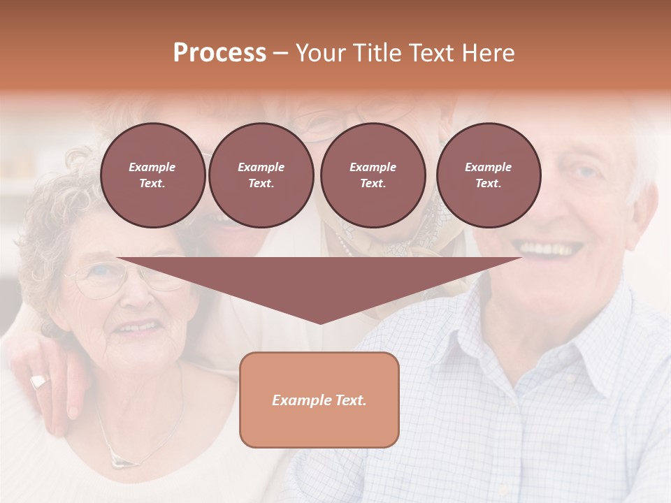 Audio Caucasian Headphone PowerPoint Template