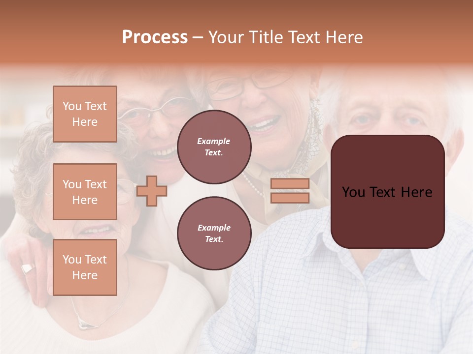 Audio Caucasian Headphone PowerPoint Template