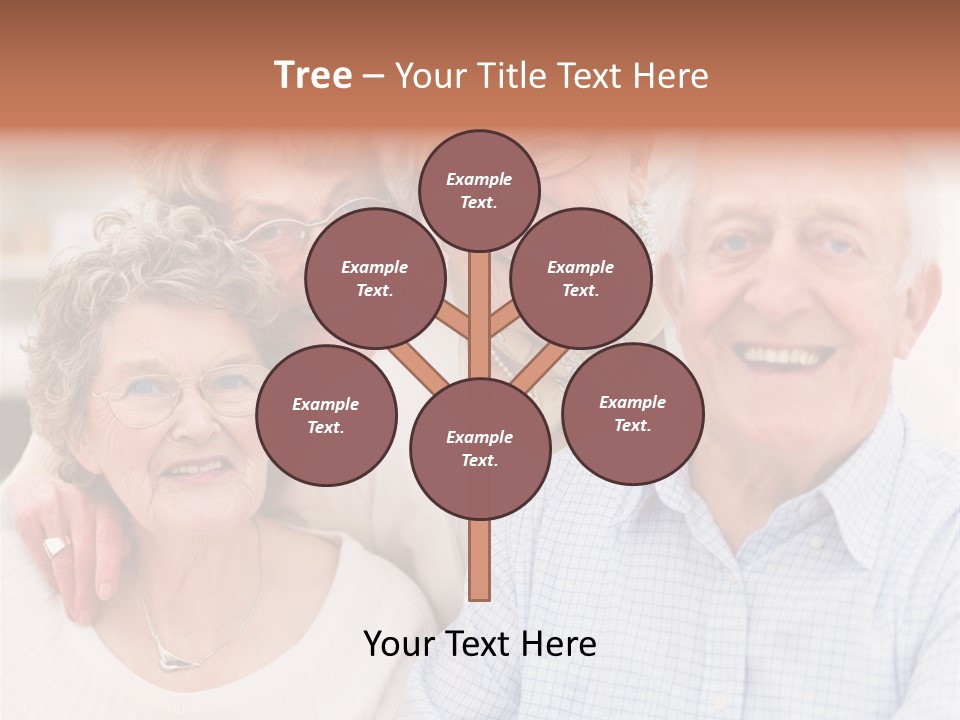 Audio Caucasian Headphone PowerPoint Template