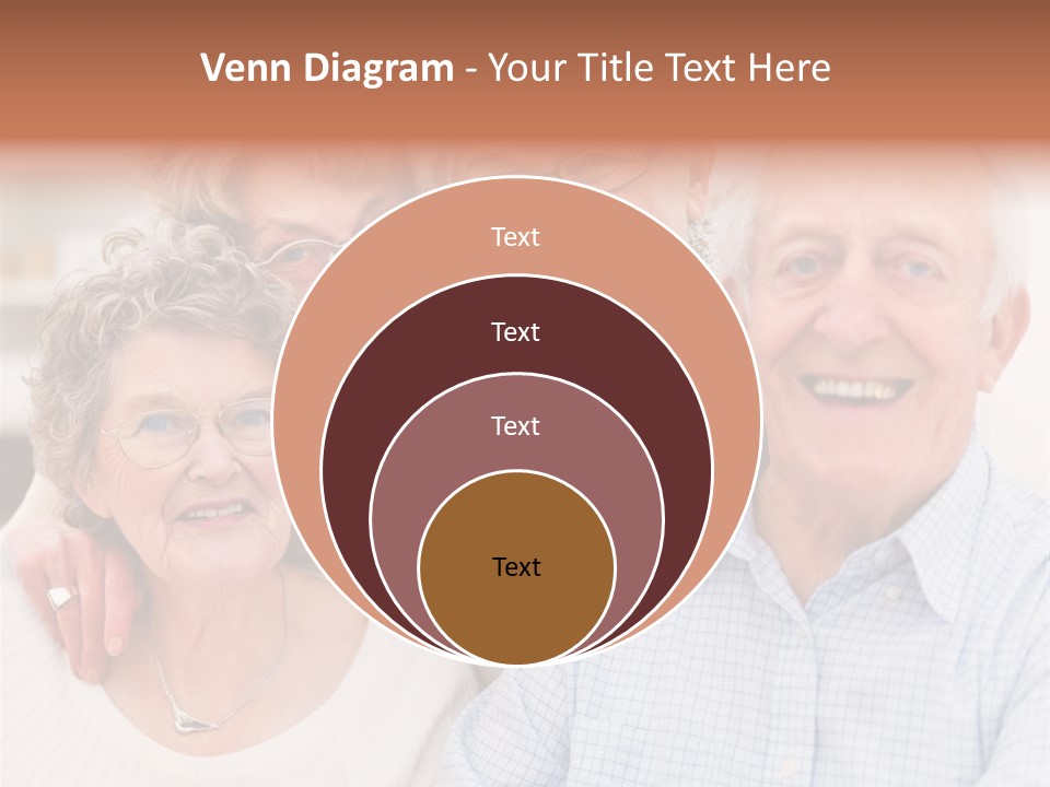 Audio Caucasian Headphone PowerPoint Template