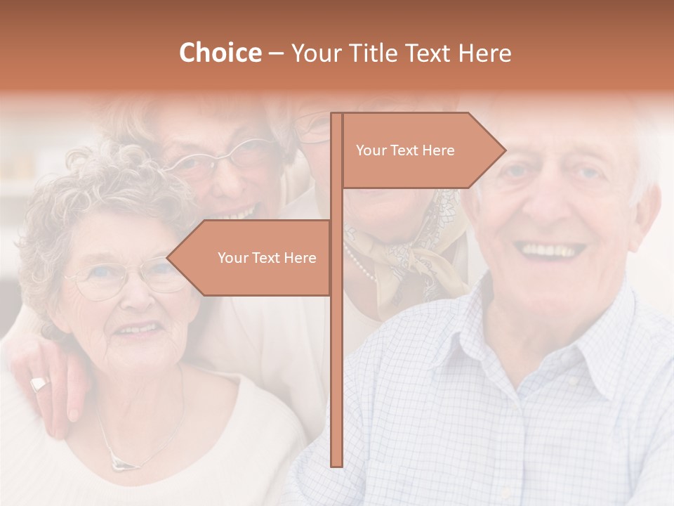 Audio Caucasian Headphone PowerPoint Template