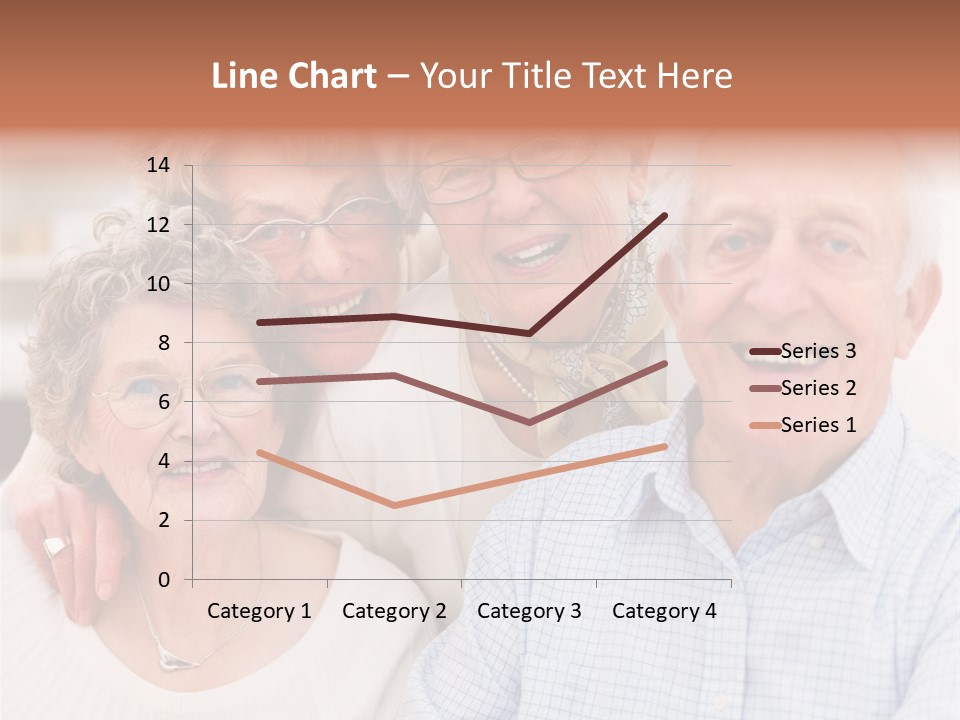 Audio Caucasian Headphone PowerPoint Template