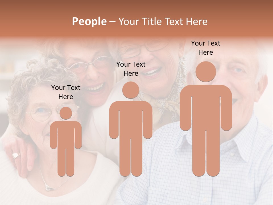 Audio Caucasian Headphone PowerPoint Template