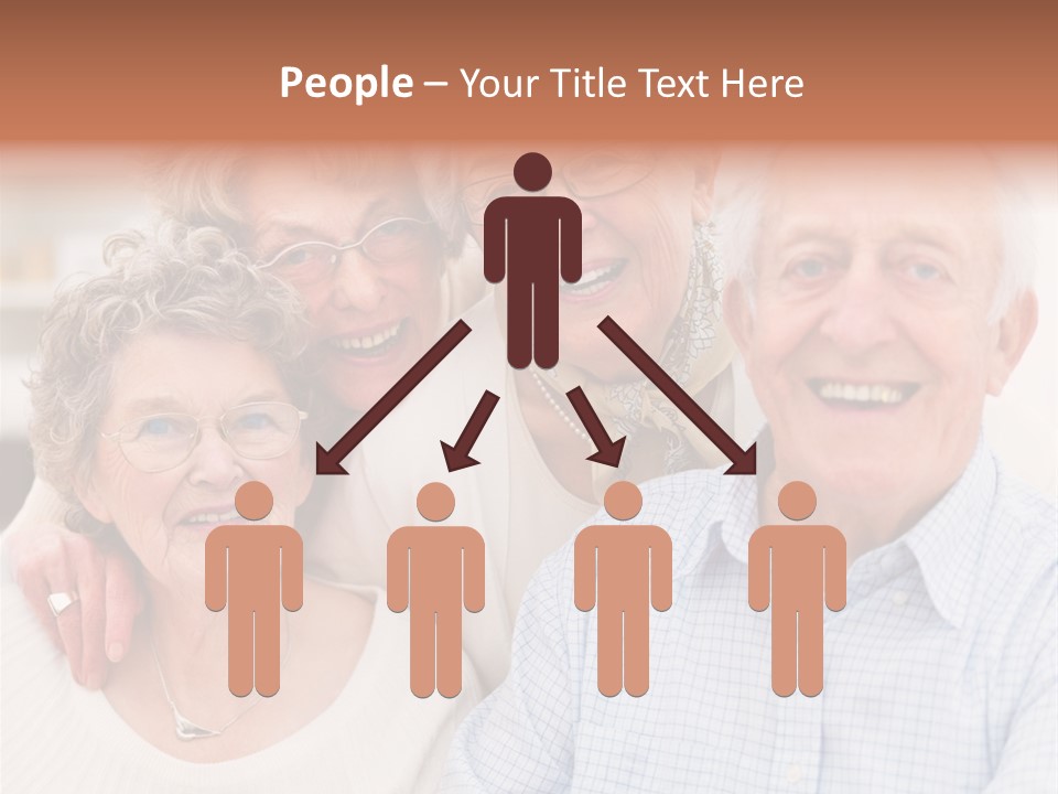 Audio Caucasian Headphone PowerPoint Template