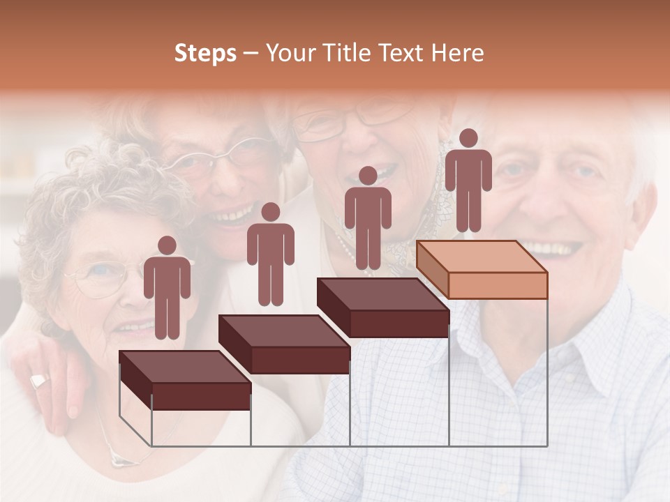 Audio Caucasian Headphone PowerPoint Template