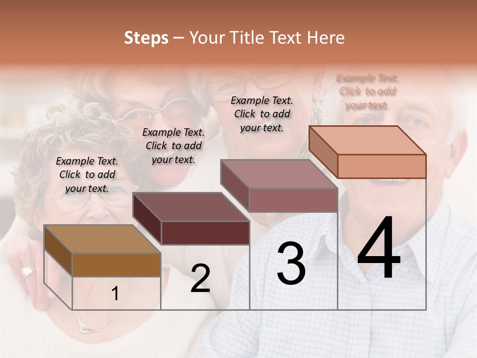 Audio Caucasian Headphone PowerPoint Template