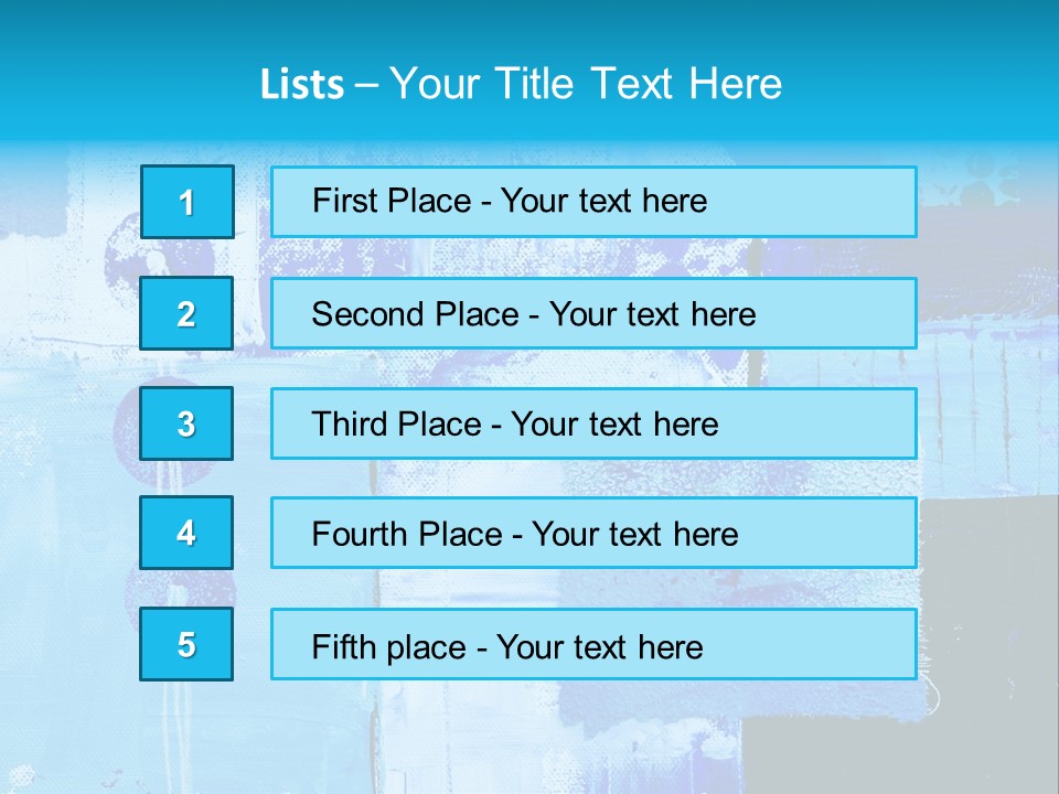 Background Painting Art PowerPoint Template
