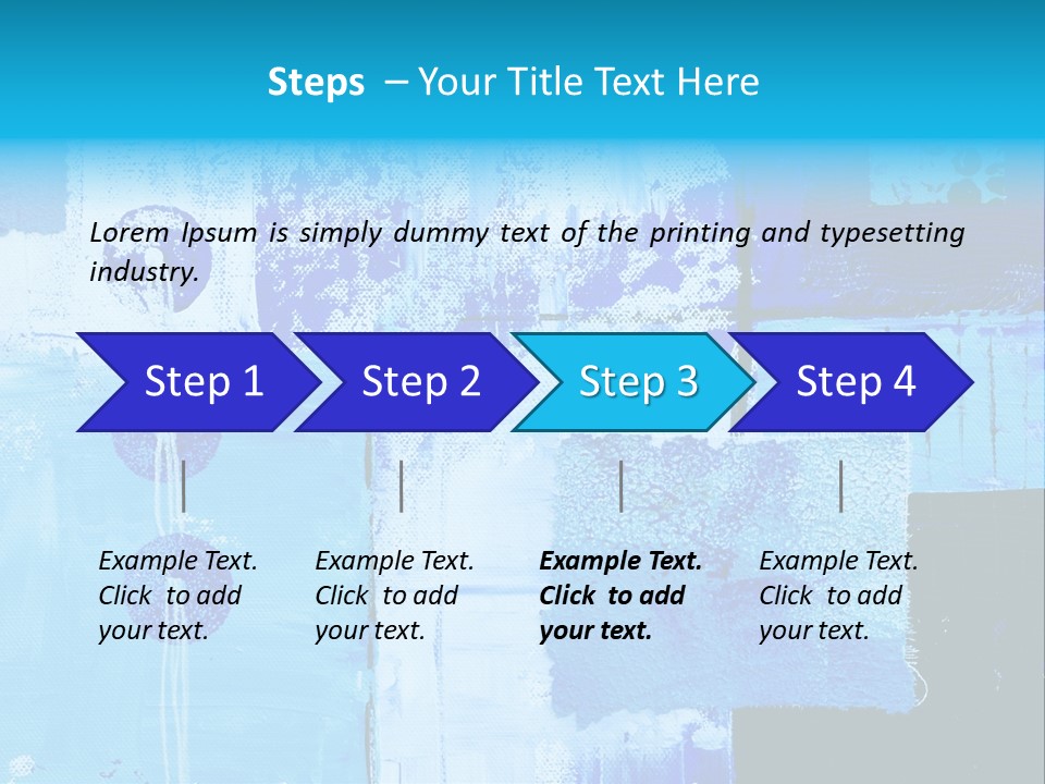 Background Painting Art PowerPoint Template