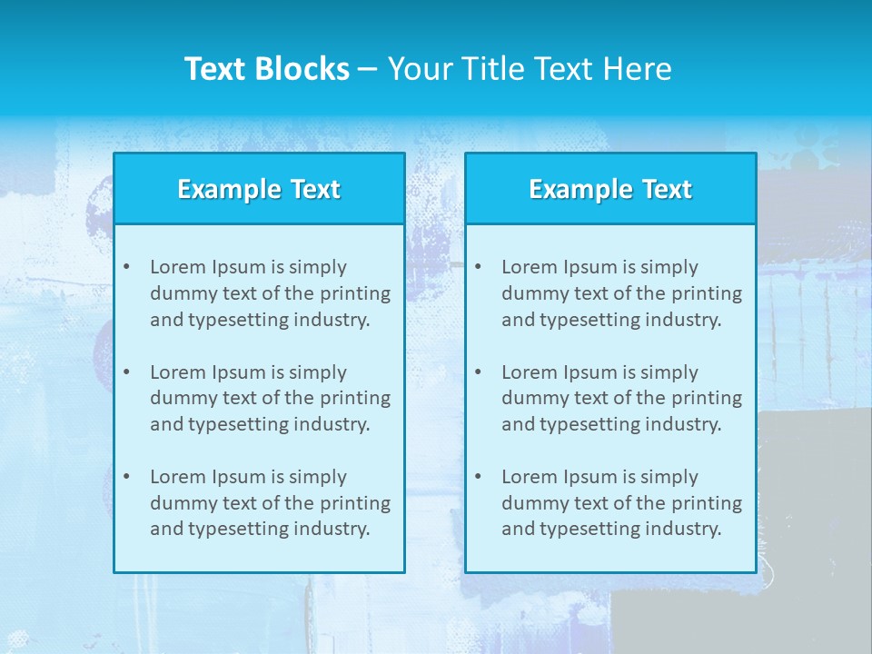 Background Painting Art PowerPoint Template