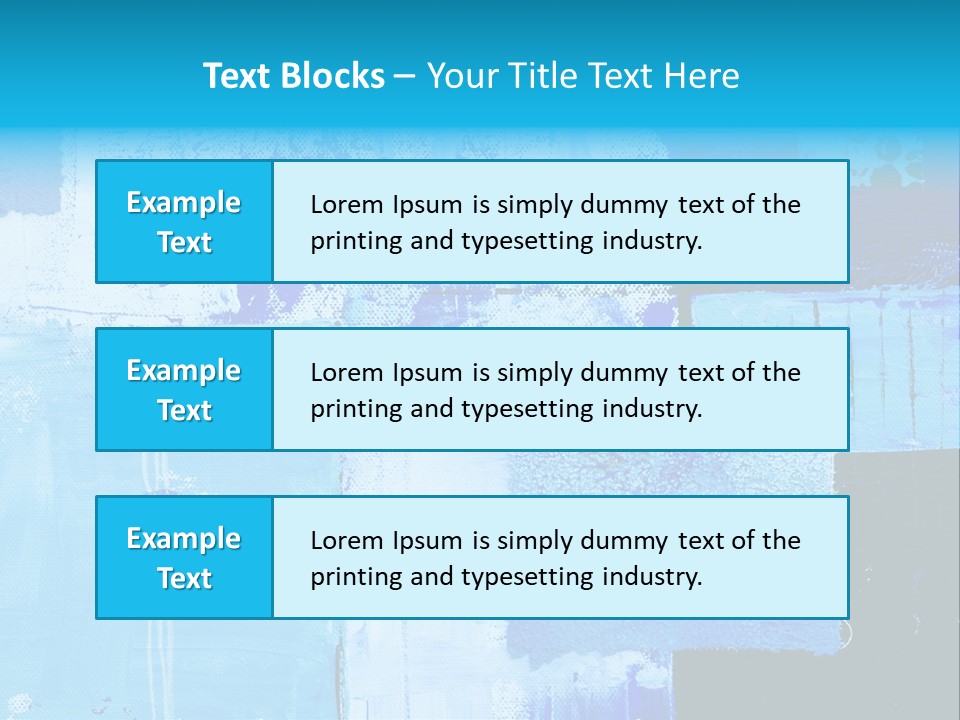 Background Painting Art PowerPoint Template