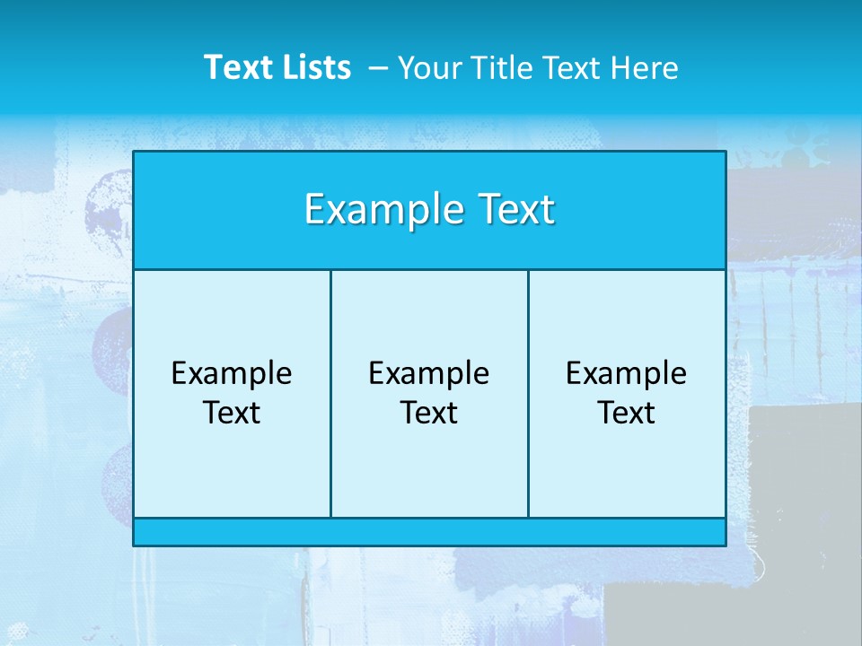 Background Painting Art PowerPoint Template