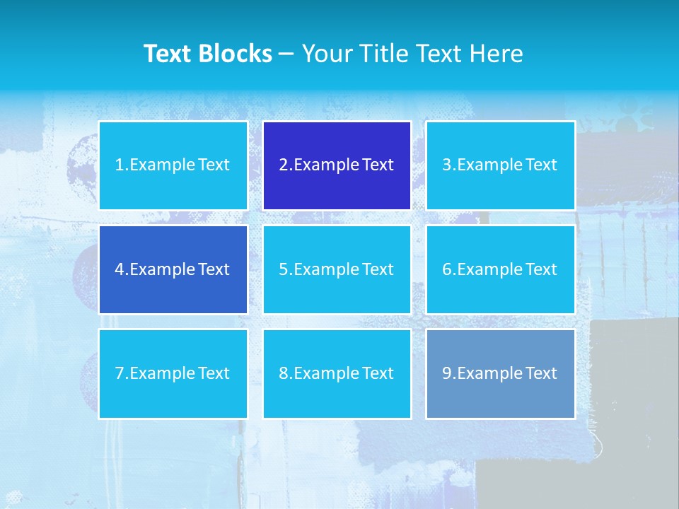 Background Painting Art PowerPoint Template