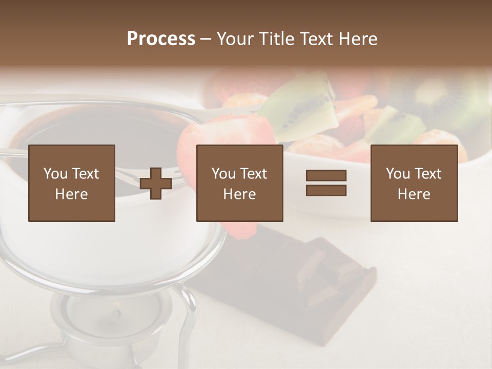 Seasonal Dessert Tangerine PowerPoint Template