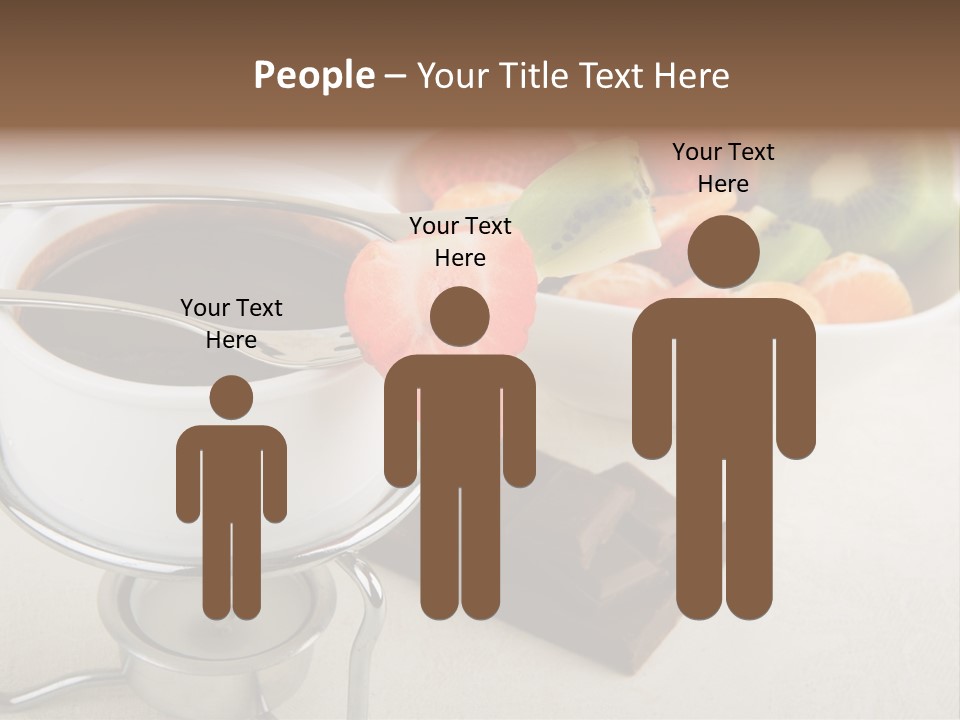 Seasonal Dessert Tangerine PowerPoint Template