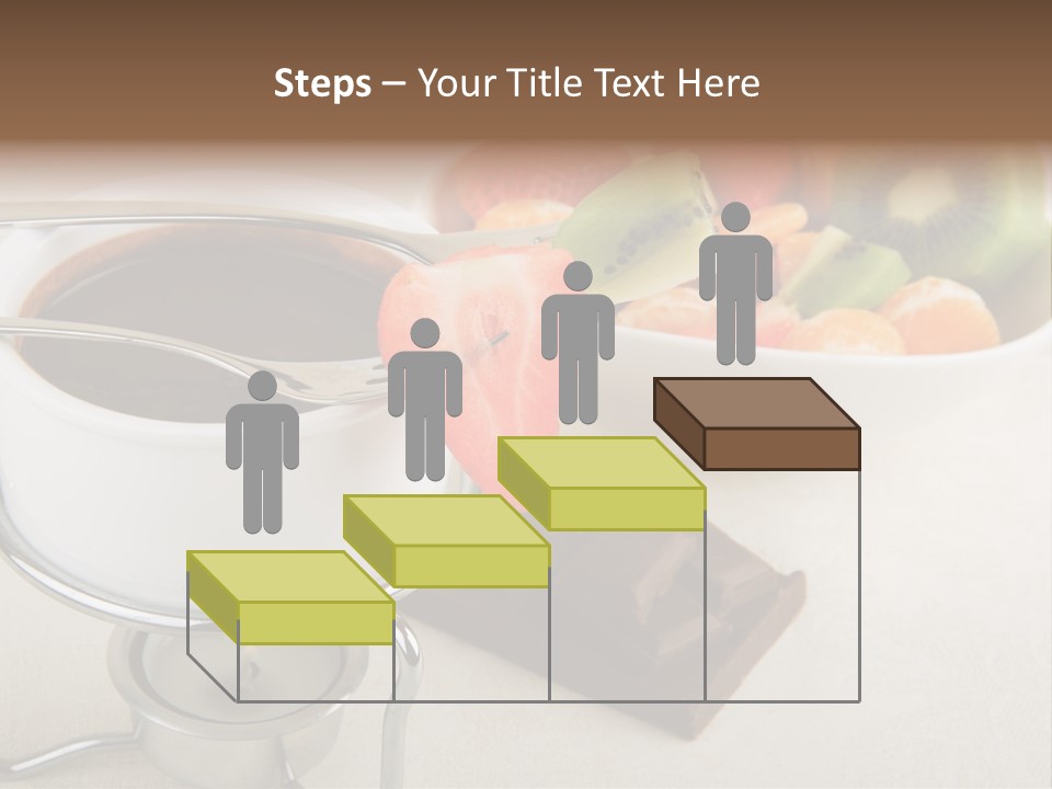 Seasonal Dessert Tangerine PowerPoint Template
