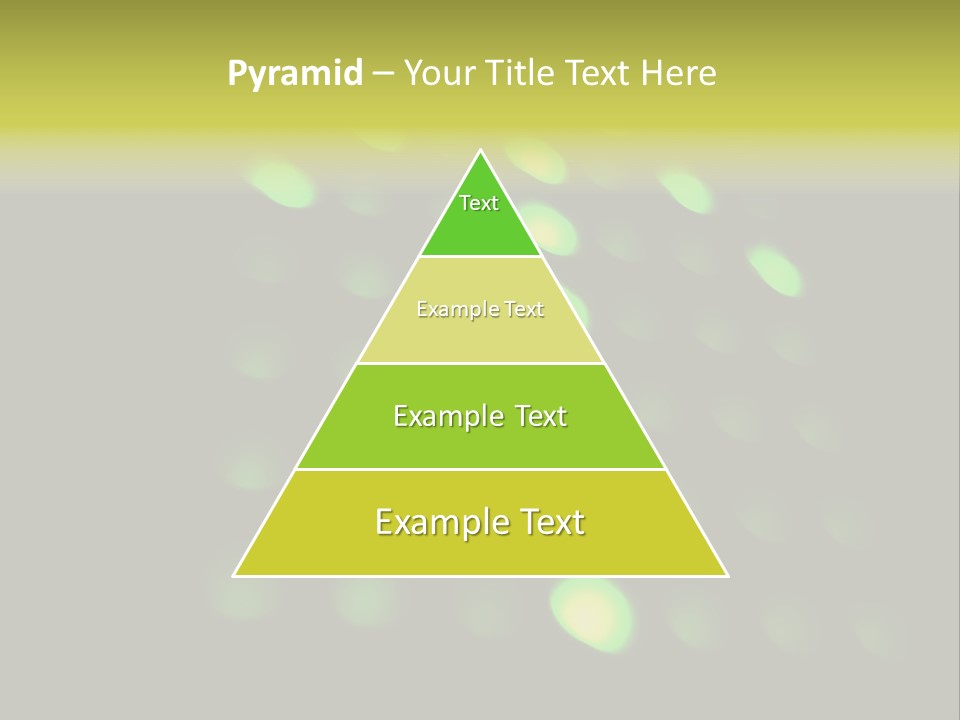 Green Floor Direction PowerPoint Template
