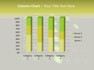 Green Floor Direction PowerPoint Template