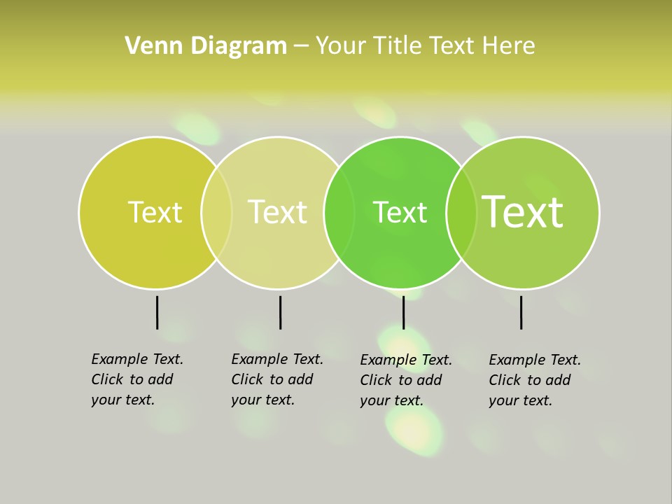 Green Floor Direction PowerPoint Template