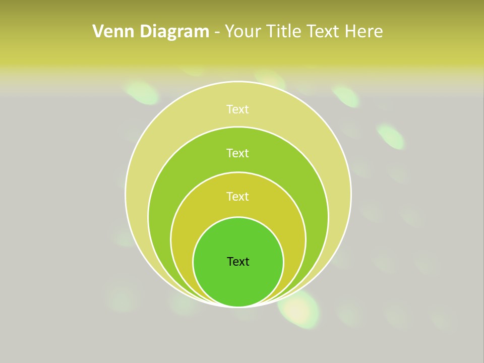 Green Floor Direction PowerPoint Template