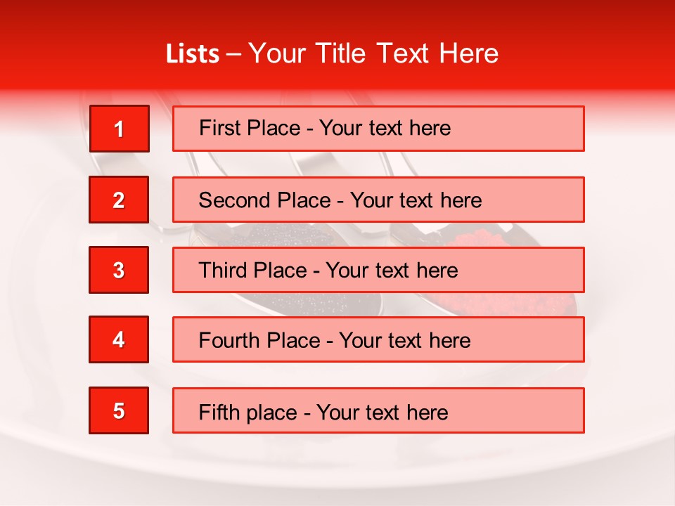 Grain Sea Buffet PowerPoint Template