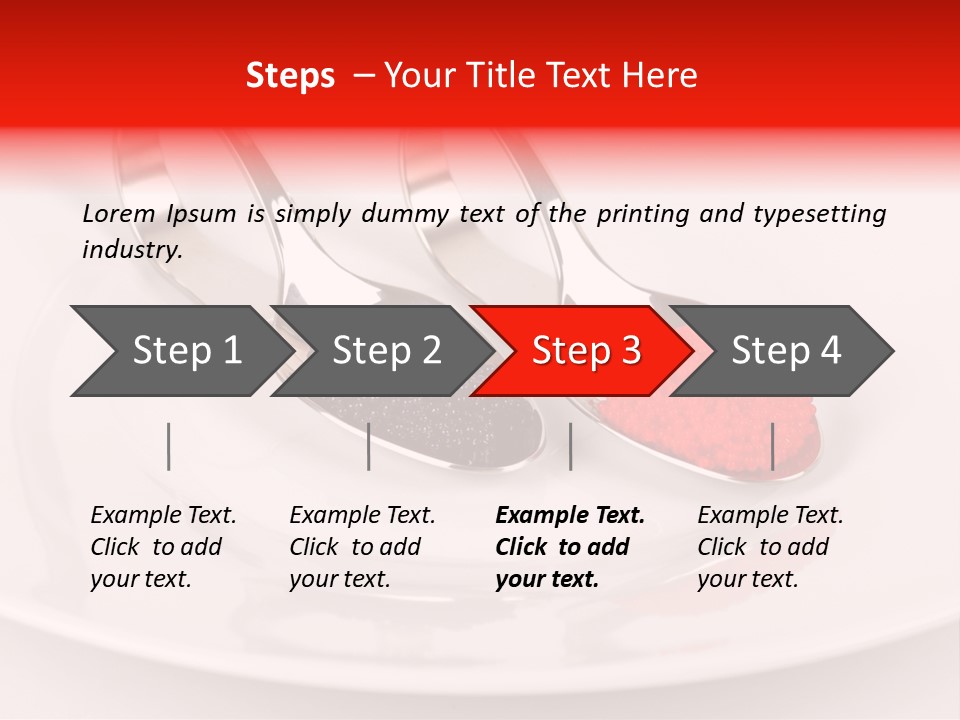 Grain Sea Buffet PowerPoint Template